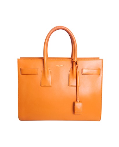 Sac de Jour, &pound;550, Handbags, Orange, Leather, Front view